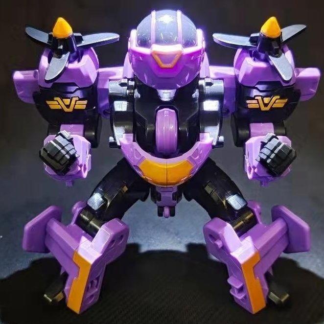 Mô Hình Đồ Chơi Rô Bốt Biến Hình Xe Cảnh Sát Optimus Prime Bumblebee Độc Đáo