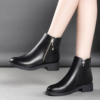 ✿✿ Giày Boot Cổ Ngắn Thời Trang Mùa Đông Cho Nữ❤Giày Lười Đế Bằng Thiết Kế Đơn Giản Dễ Phối Đồ Cho Nữ❤Giày Bốt Cotton Đế Mềm Cổ Thấp Thoải Mái Hợp Thời Trang❤Giày Bốt Cổ Cao Thời Trang Sành Điệu Cao Cấp