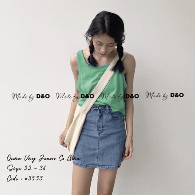 12.12 Xả - Chân Váy Jeans Có Quần Đùi Trong - Quần Váy Jeans Đại Phom To CO GIÃN MẠNH Lai Cuốn Y88 ' 2021 . ᴬ | BigBuy360 - bigbuy360.vn