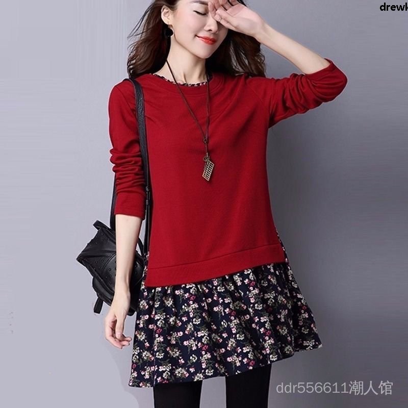 Đầm Hoa Giả Hai Lớp Che Bụng Thời Trang Cho Nữ | BigBuy360 - bigbuy360.vn