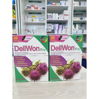 DELIWON Pro giải độc gan nhập khẩu Đức Hộp/ 30 viên