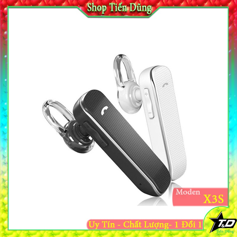 Tai nghe bluetooth không dây Roman X3S có mic hỗ trợ nghe khi có cuộc gọi đến , âm thanh chất lượng