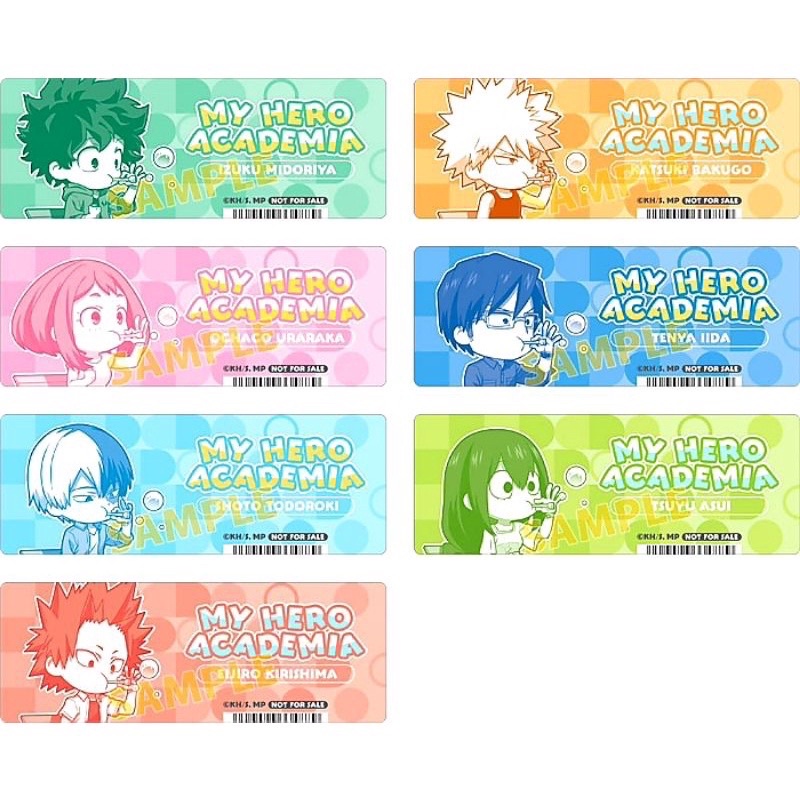 Thẻ đánh dấu sách MHA