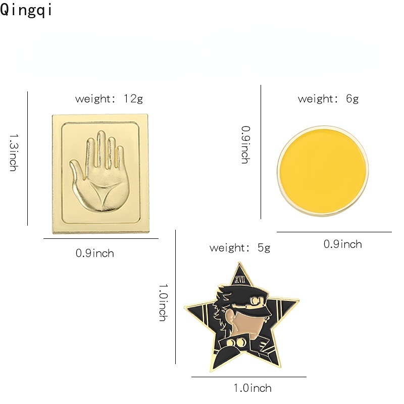 Huy hiệu cài áo Miss Zoe bằng kim loại tráng men hình hoạt hình Jojo Bizarre Adventure