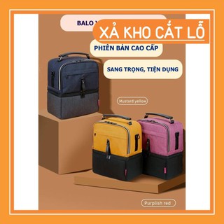 Balo giữ nhiệt bảo quản sữa mẹ 2 tầng Vcool - Vcoool