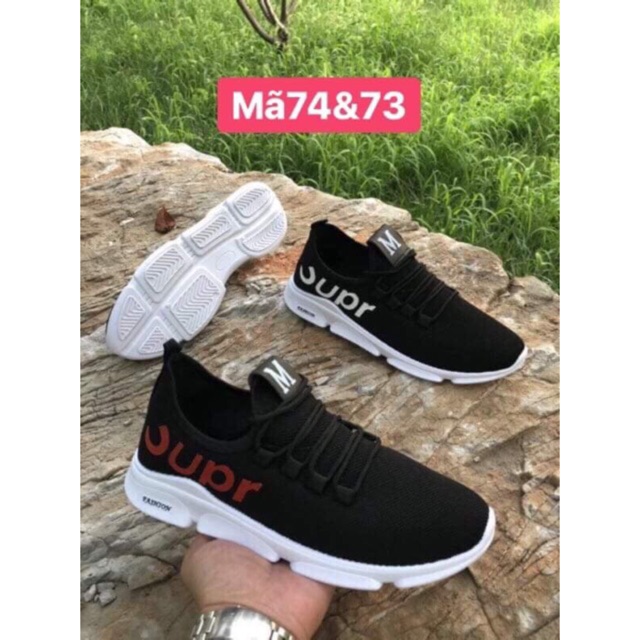 Giầy lười vải nam