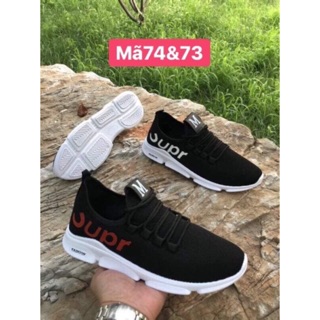 Giầy lười vải nam