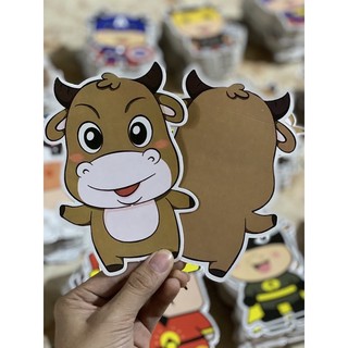 [Lì Xì Tết Tân Sửu] LÌ  XÌ TRÂU MẪU MỚI NHẤT 2021 {19k Set 10c}