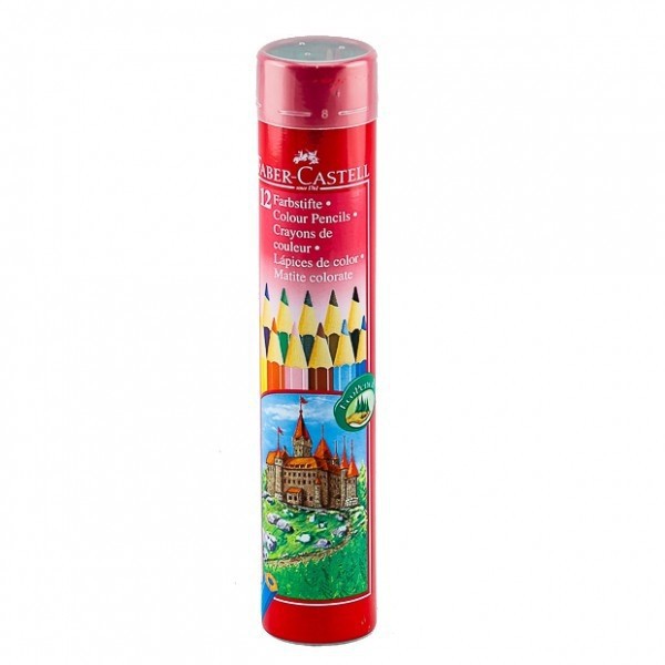 💥SALE GIÁ GỐC💥 - Bút Chì Màu Nước Fish - 12/24/36 Màu Dài - Hộp Thiếc Tròn - Chính hãng Faber Castell