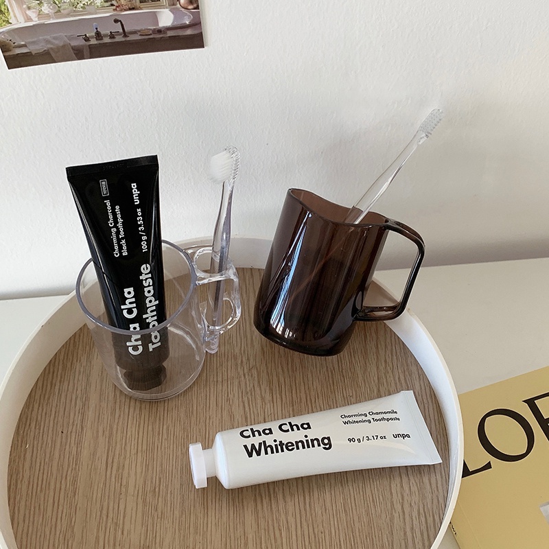 Cốc Súc Miệng Đựng Bàn Chải Đánh Răng Cho Cặp Đôi