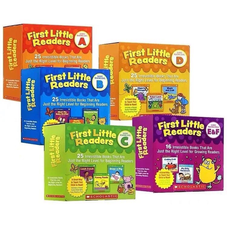 Nhập - First little readers 6 level 5 hộp/sét