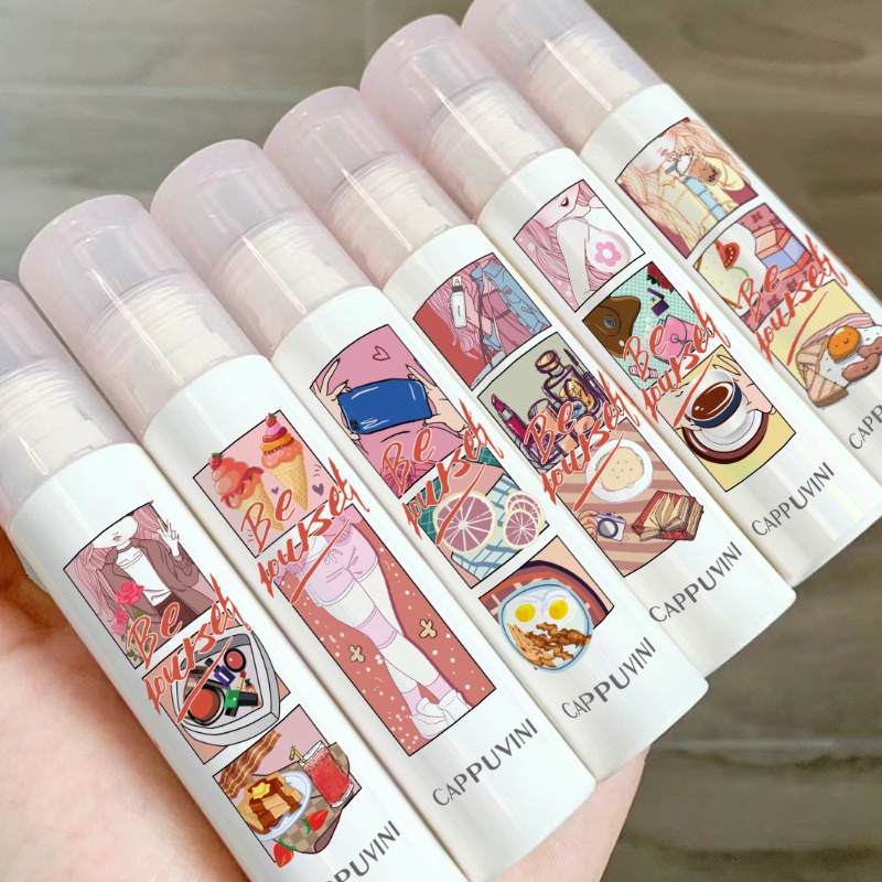 Son Môi Cappuvini 6 Màu Tùy Chọn Chống Nước Lâu Trôi Không Phai Cho Nữ