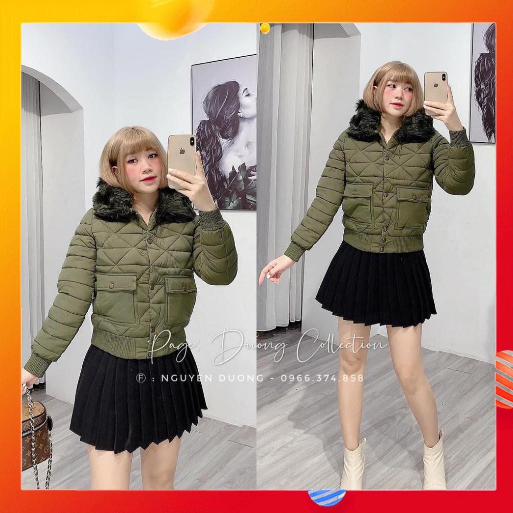 Áo Phao Nữ, Áo Khoác Phao Trang Phục Đông Túi Trần Bông Nhiều Màu Siêu Nhẹ Chống Nước. | BigBuy360 - bigbuy360.vn