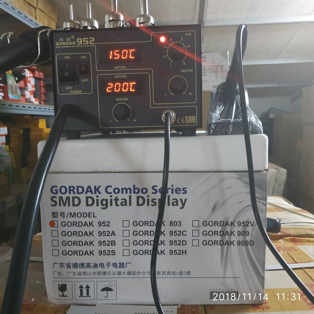 Máy Khò Liền Hàn 952 Gordak/ Máy Khò Hàn GODACK 952