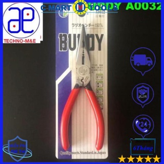 Kềm nhọn bấm cos Buddy A0032 kích thước 150mm