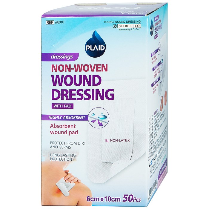 BĂNG GẠC NON - WOVEN WOUND DRESSING 6cm x 10cm