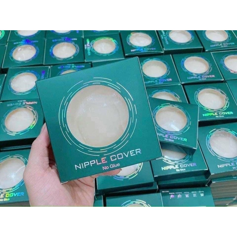 Dán Ti silicon thần thánh NIPPLE COVER siêu bám tái sử dụng nhiều lần có keo