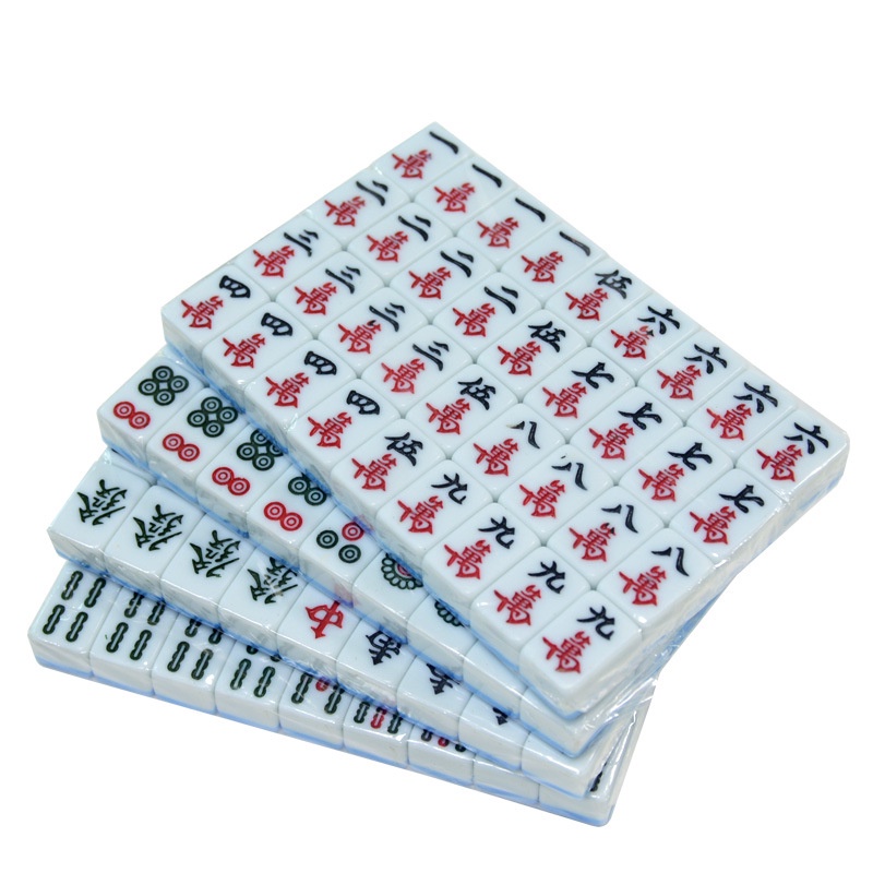 Bộ mạt chược, mạc chược, mahjong cao cấp 144 Quân Size 30mm , Size 24mm