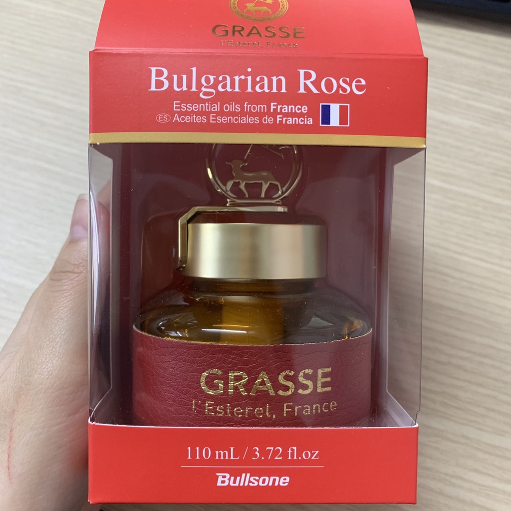 Nước Hoa Ô Tô Tinh Dầu Tự Nhiên BULLSONE GRASSE Blackberry & Cherry 105ml Cao Cấp