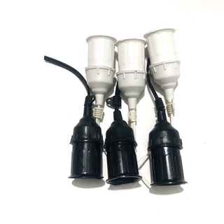 Đuôi chui đèn E27 E14 12 bóng gắn tường treo chống nước mưa ngoài trời theo lựa chọn như hình ảnh