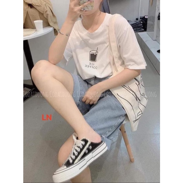 Áo phông cốc nước TH6