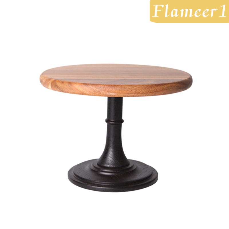 Giá Đỡ Bánh Kem / Món Tráng Miệng Hình Tròn Bằng Gỗ Dùng Trang Trí Tiệc Cưới / Sinh Nhật 1
