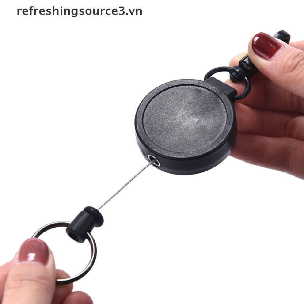 Móc Khóa Đựng Thẻ Id Mở Rộng Tiện Dụng