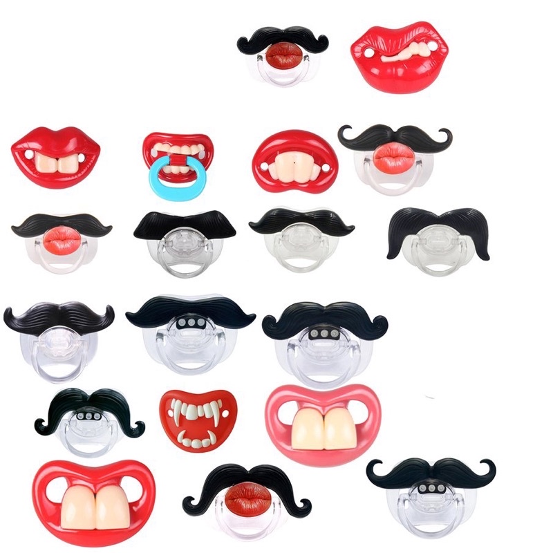 TY GIẢ HÌNH RĂNG, ĐÔI MÔI SILICON DÀNH CHO BÉ