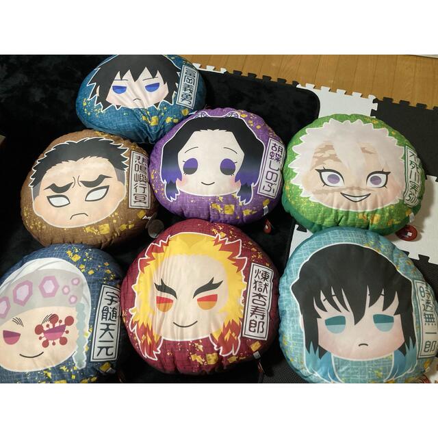 Đệm ngồi siêu to Demon Slayer Kimetsu no Yaiba Charamaru Premium Mochiri Jumbo Cushion all vol chính hãng Nhật Bả