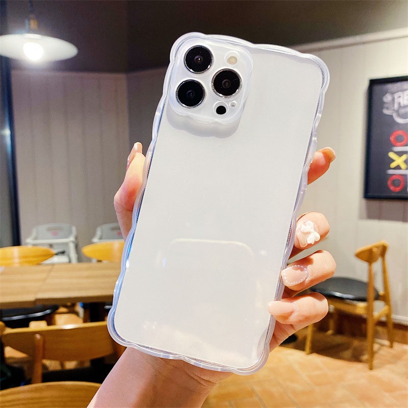 Ốp điện thoại iphone trong lượn sóng 6/6s/6plus/6splus/7/7plus/8/8plus/xs/11/12/13/14/pro/max/plus/promax TLS3
