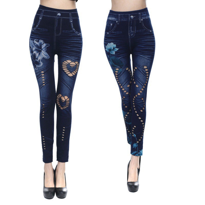 Quần leggings hoa thời trang dành cho nữ | BigBuy360 - bigbuy360.vn