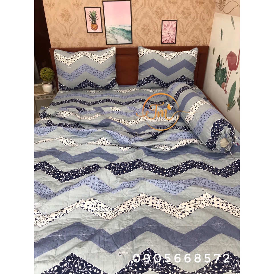 Sét ga gối ga giường Thắng Lợi 4 món không kèm chăn. | BigBuy360 - bigbuy360.vn