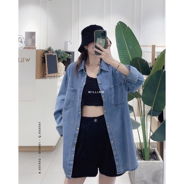 Áo SM denim 1307