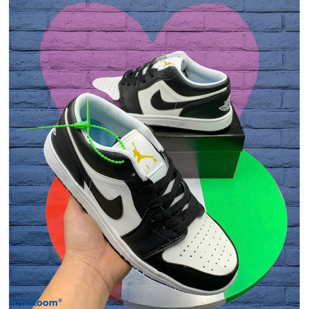 (FULL BOX) Giầy Thể Thao Air JORDAN Panda Cổ Thấp Nam Nữ