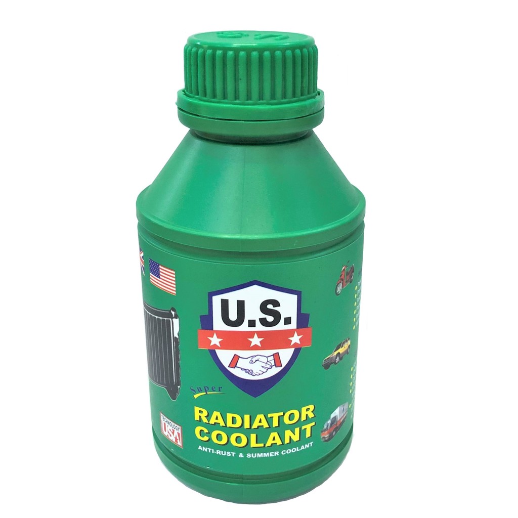 Nước làm mát xe máy U.S RADIATOR COOLANT màu xanh 500ml