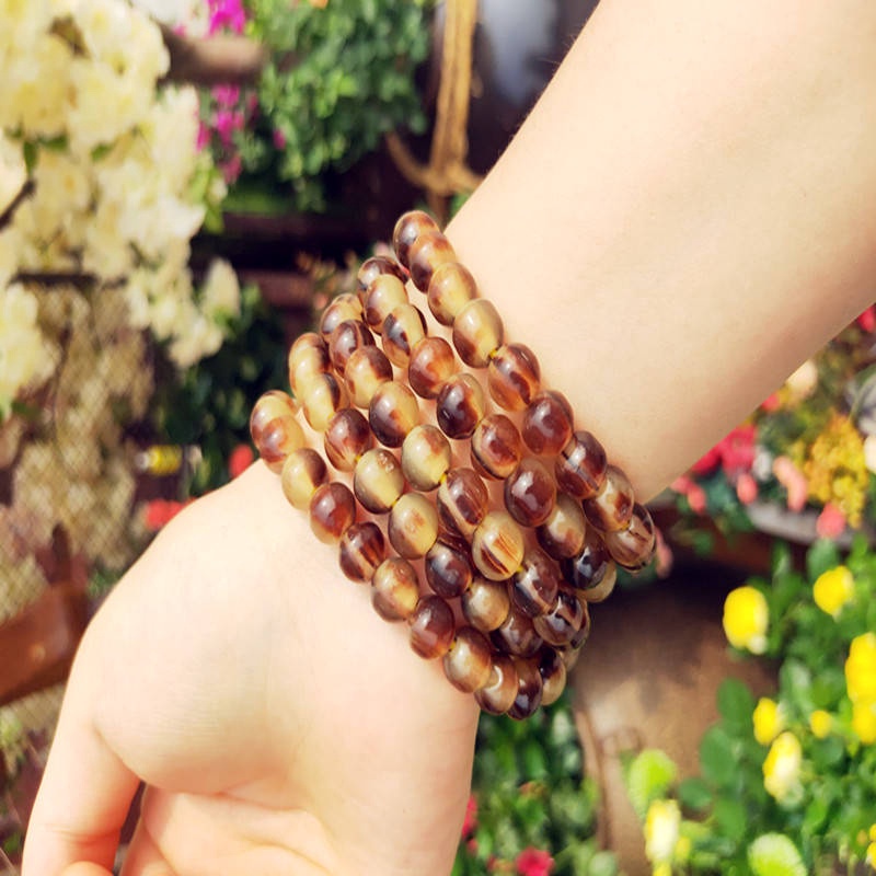 Vòng Tay Chuỗi Hạt Bồ Đề 108 Sừng Tự Nhiên