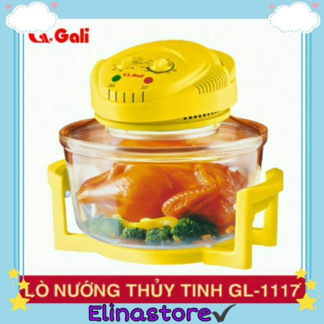 ✔LÒ NƯỚNG THỦY TINH GALI GL-1117 12 LÍT 1300W hỗ trợ nấu nhiều loại thức ăn một cách đa dạng