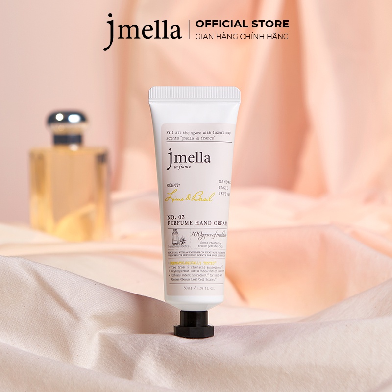 Kem Dưỡng Da Tay Jmella In France Hương Nước Hoa Perfume Hand Cream 50ml