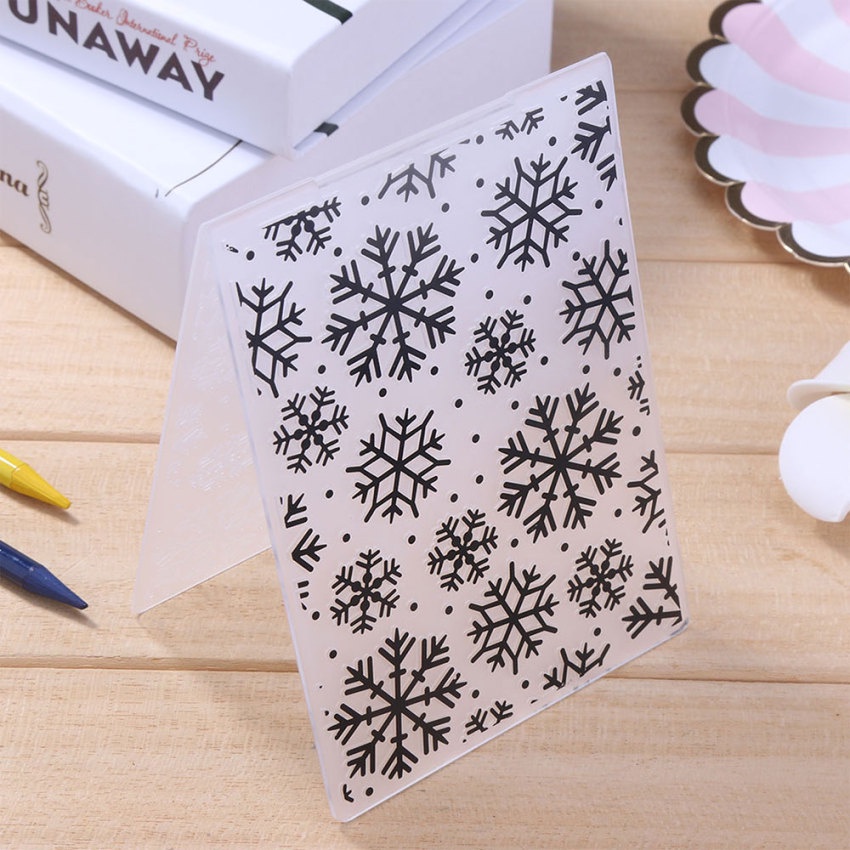 Khuôn Nhựa Dập Nổi Hình Bông Tuyết Dạng Lồi