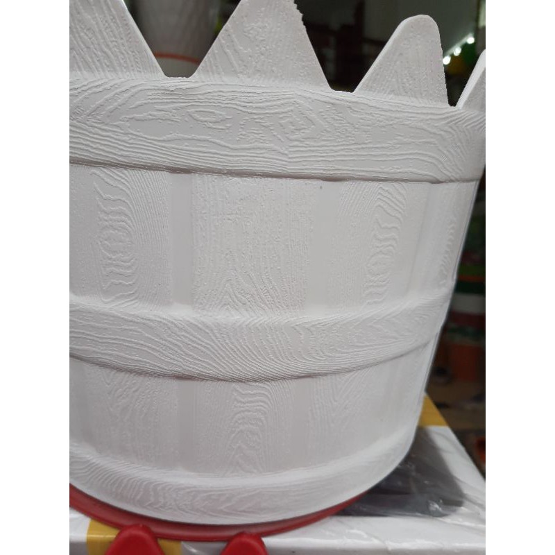 chậu hàng rào kiểu tròn đường kính 30cm.