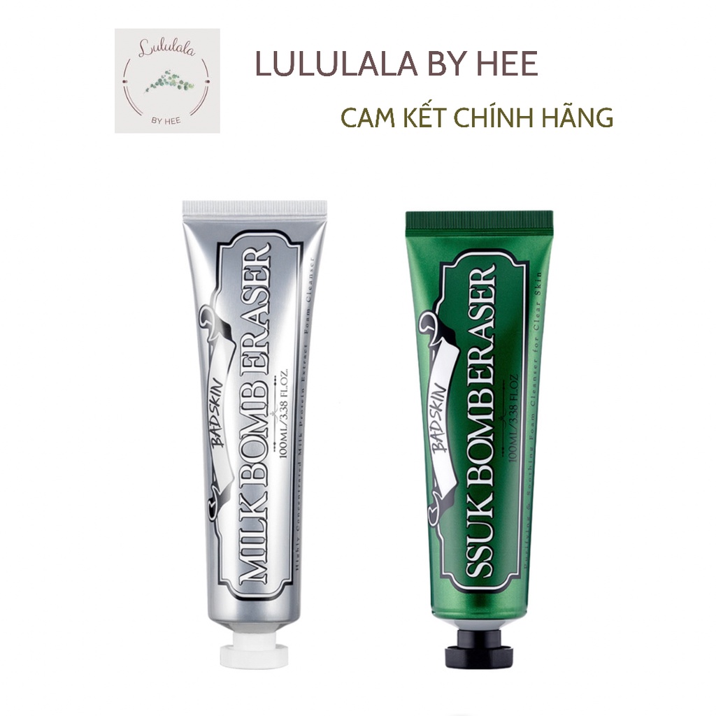 Sữa Rửa Mặt Bad Skin Milk Bomb