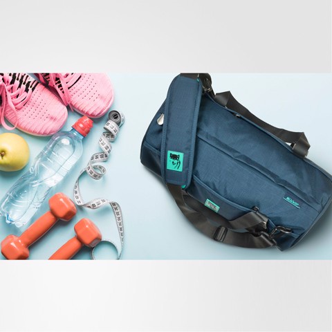 Túi trống thể thao, túi trống Mikkor Sporty Gymer phù hợp cho nam&amp;nữ mang đi thể thao hằng ngày BALOCENTER