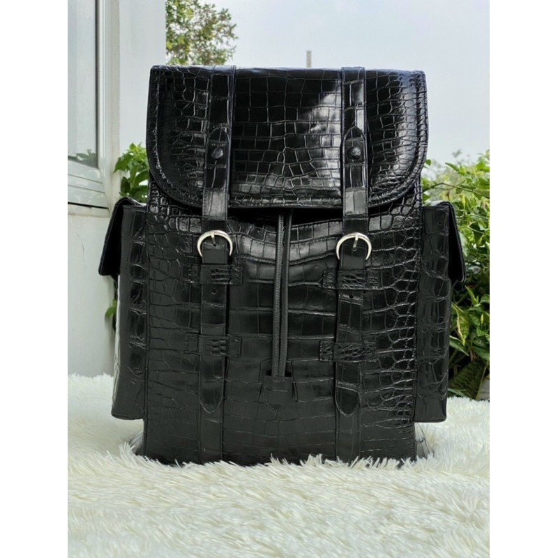 BALO  DA  CÁ   SẤU   CAO   CẤP   SIZE  33  CÁ   SẤU   GÒ   VẤP