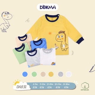 [Dokma] Áo bé trai cài vai DA831