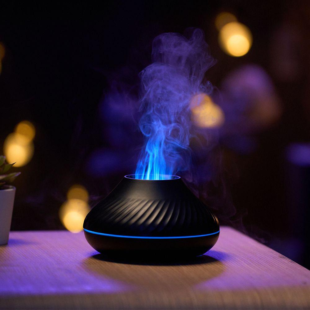 SUENIN Máy Khuếch Tán Tinh Dầu Thơm Mô Phỏng Ngọn Lửa Cổng USB Dùng Làm Quà Tặng Văn Phòng