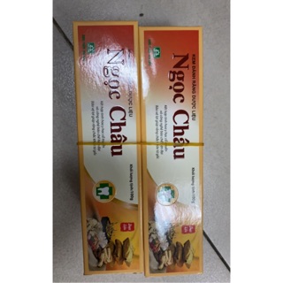 Kem đánh răng dược liệu Ngọc Châu( date xa)