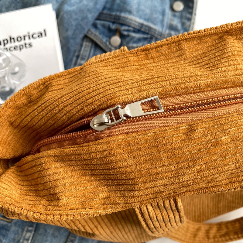 Túi Đeo Vai Vải Nhung cotton Cỡ Lớn 2022 Phong Cách Hàn Quốc Đơn Giản Thời Trang Mùa Hè Cho Nữ