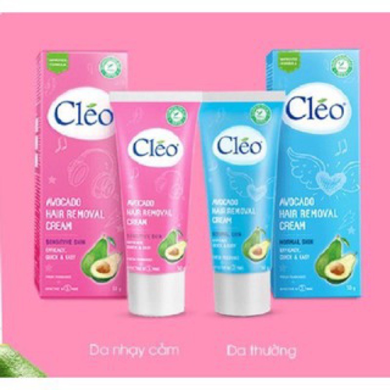 KEM TẨY LÔNG CLÉO CHIẾT XUẤT BƠ 50Ml  DATE 2024 | BigBuy360 - bigbuy360.vn
