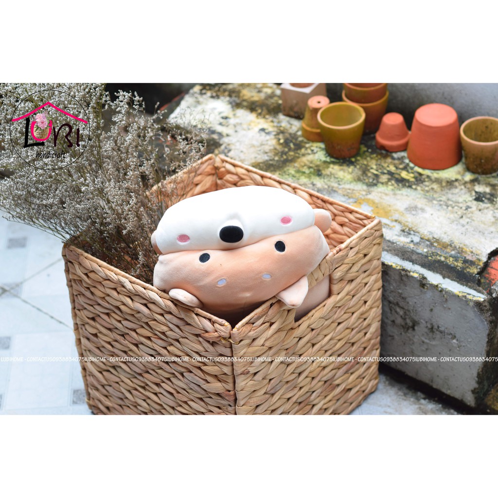 Litishop - Sọt đựng đồ lục bình hình vuông, có thể gấp gọn | BigBuy360 - bigbuy360.vn