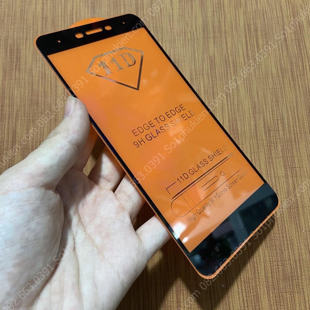 Kính Cường Lực Xiaomi Redmi Note 4 / Note 4x full màn, full keo, không liti